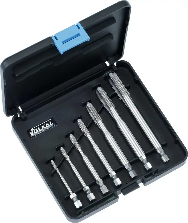 Závitníky HSS-E Völkel 47975.11 M3 ÷ M12 HexDrive 1/4" (DATVOL47975)