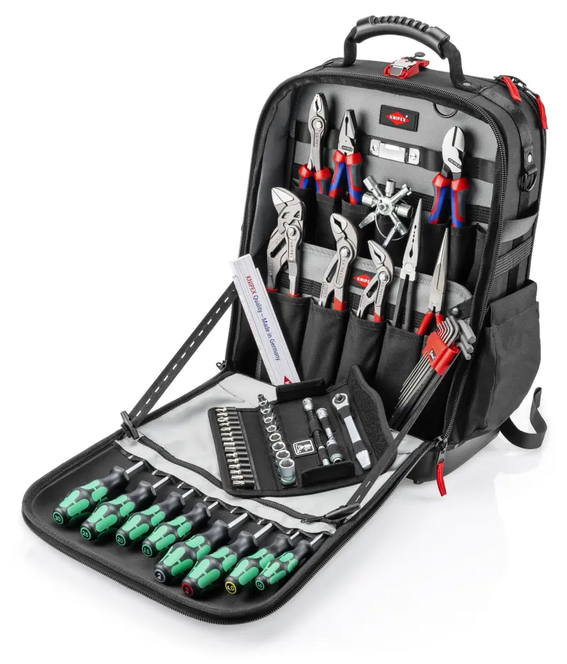 Batoh Modular X18 "Mechanika" s nářadím, KNIPEX 00 21 50 M - 55 dílů (K002150M)