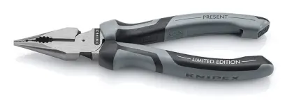 Kombinované jehlové kleště Knipex 08 22 185 S01 - vánoční limitovaná edice (K 08 22 185 S01)