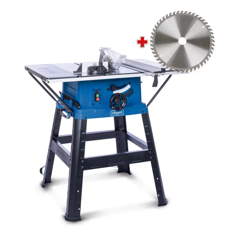 Stolová pila Scheppach HS 254 a kotouč pro jemné řezy 48z (GAR5901326901)