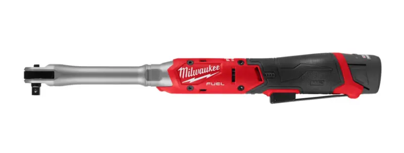 Aku 3/8" ráčnový utahovák Milwaukee M12 FIR38LRG2-252B, prodloužená, 2x aku M12 HB2.5 + C12 C + taška, 4933501107 (MI4933501107)