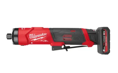 Aku priama brúska Milwaukee M12 FDGS2-522B, 1x aku M12 HB5 + M12 HB2.5 + C12 C + taška, 4933500659