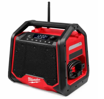 Aku rádio Milwaukee M18 RC2DAB+-0, DAB+/FM/AM tuner, Bluetooth, bez aku, 4933498968