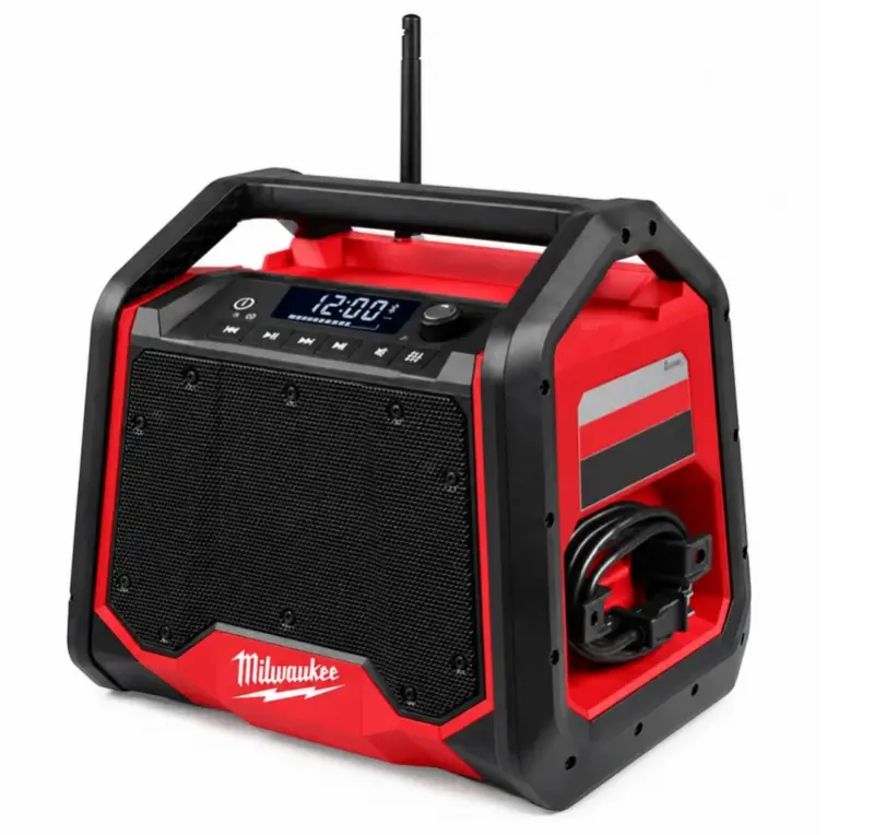 Aku rádio Milwaukee M18 RC2DAB+-0, DAB+/FM/AM tuner, Bluetooth, bez aku, 4933498968