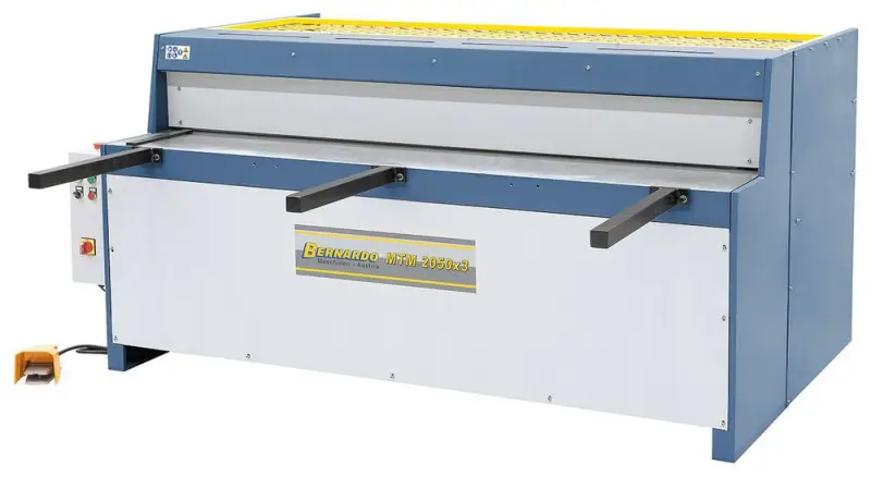 Tabulové nůžky Bernardo MTM 1250 x 4 s manuálním dorazem (BER061910BXL)