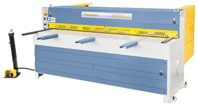 Tabulové nůžky Bernardo MTA 3060 x 2 s manuálním dorazem (BER061951BXL)