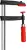 Skrutková svorka Bessey TPN25B8BE z temperovanej liatiny 250/80 mm (BES TPN  25 B  8 BE)