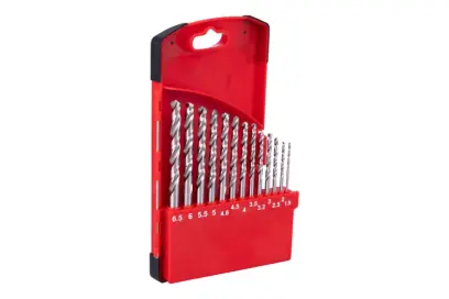 Vybrusované vrtáky W9-kov 1.5-6.5mm 13, Levior 20333 (L20333)