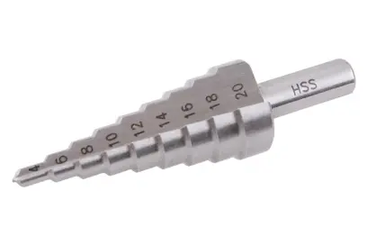 Stupňovitý HSS vrták do kovu 4-20mm, 9st., Levior 20487 (L20487)