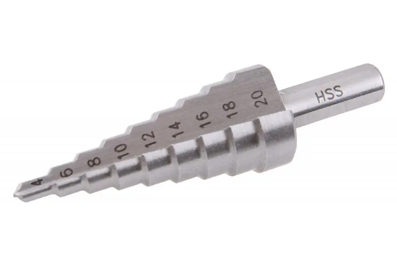 HSS stupňový vrták 4-20mm,9st. (L20487)