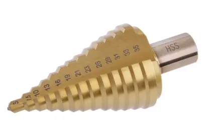 HSS stupňový vrták 5-35mm,13st.TITAN (L20491)