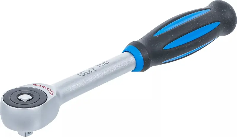 Přepínací ráčna 1/4" BGS100105 s otočnou rukojetí a posuvným čtyřhranem (BGS100105)