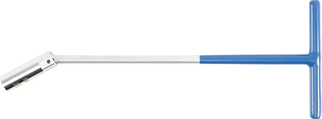 Klíč na zapalovací svíčky 16 x 375 mm BGS100143 s kloubem a T-rukojetí (BGS100143)