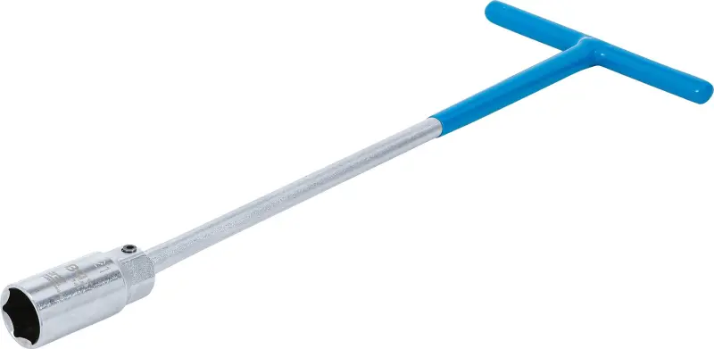 BGS 144 Kľúč pre zapaľovacie sviečky 21 x 375 mm s kĺbom a T-rukoväťou (BGS100144)