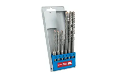 Vrtáky do steny 5-12mm (SDS-Plus) - 6 ks, Levior 20891 (L20891)