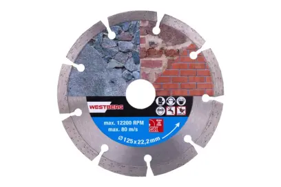 Rozbrusovací kotúč DIAMANT 125x22.2x2.2 segment, Levior 21112 (L21112)