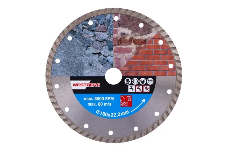 Rozbrusovací kotúč DIAMANT 180x22.2x3.1mm TURBO, Levior 21180 (L21180)