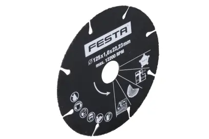 Rezný kotúč FESTA univerzálny karbid 125x1x22. 2mm (L21192)