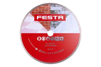 Rozbrusovací kotúč plný 230, FESTA 21223 (L21223)