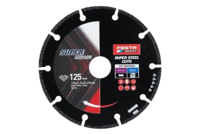 Diamantový kotúč FESTA na kov 125x1,3x22,2 mm (L21306)