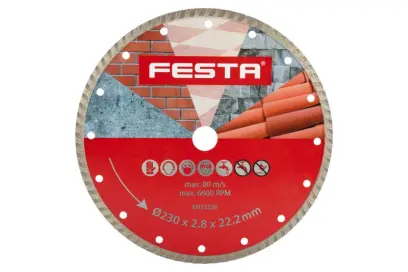 Rozbrusovací kotúč 230 TURBO, FESTA 21423 (L21423)