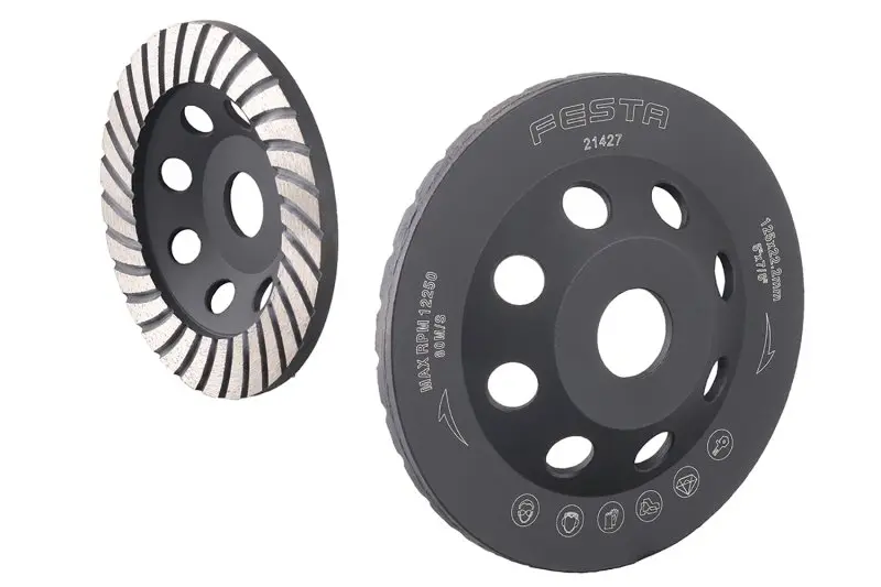 Rozbrusovací kotúč TURBO 125x22.2mm, FESTA 21427 (L21427)