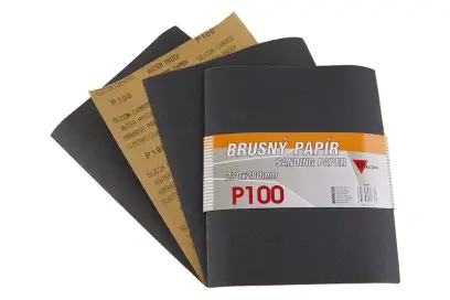 Šmirgľový papier 230x280mm P100 10ks Waterproof, Levior 21703 (L21703)