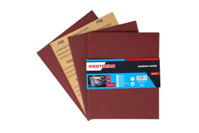 Šmirgľový papier 230x280mm P80 10ks, Levior 21717 (L21717)