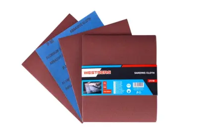 Šmirgľové plátno 230x280mm P80 10ks, Levior 21735 (L21735)