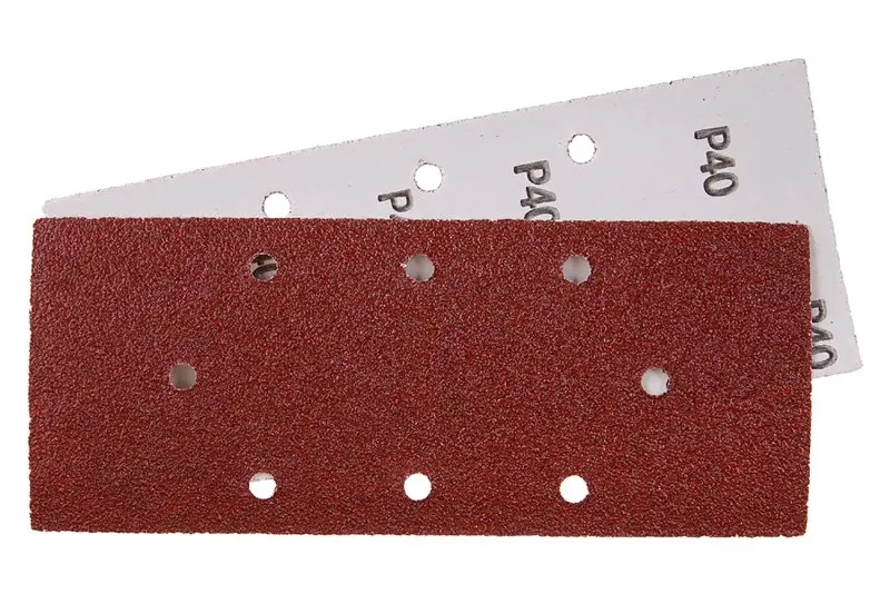 Brus.papier 93x230mm, P40, 8 otvorov B/D 5ks, Levior 21740 (L21740)
