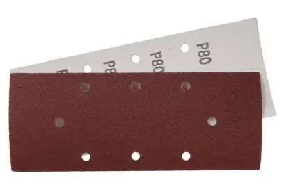 Brus.papier 93x230mm, P80, 8 otvorov B/D 5ks, Levior 21742 (L21742)