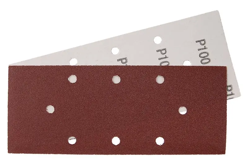 Brus.papier 93x230mm, P100, 8 otvorov B/D 5ks, Levior 21743 (L21743)