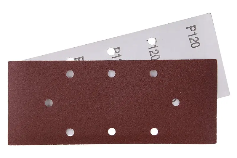 Brus.papier 93x230mm, P120, 8 otvorov B/D 5ks, Levior 21744 (L21744)