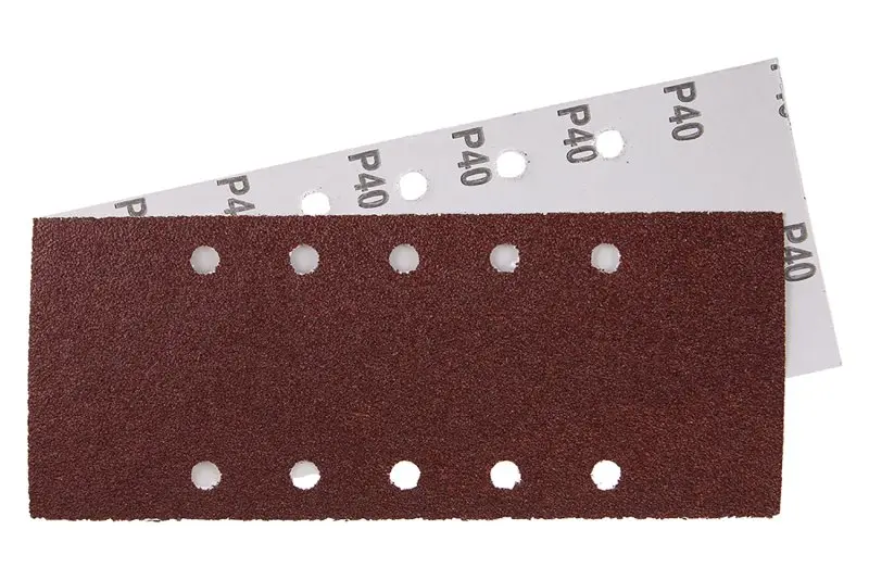 Brus.papier 115x280mm, P40, 10 otvorov 5ks, Levior 21750 (L21750)