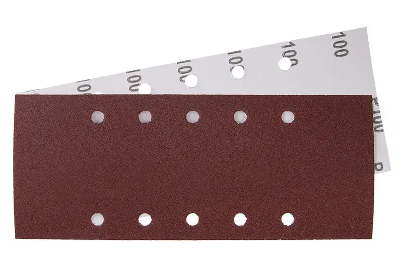Brus.papier 115x280mm, P100, 10 otvorov 5ks, Levior 21753 (L21753)