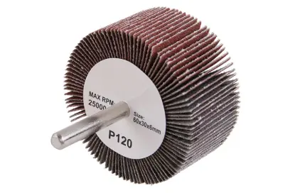 Brúsny lamelový kotúč 60x30x6mm, P120 na stop, Levior 21864 (L21864)