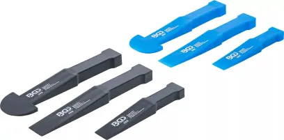Plastové sekáče - škrabáky 127 ÷ 175 mm BGS100368 pro odstraňování ochranných lišt (Sada 4 díly) (BGS100368)