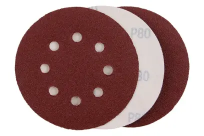 Brúsny papier výsek SZ 125/3ks/P80,8 otv., Levior 22098 (L22098)