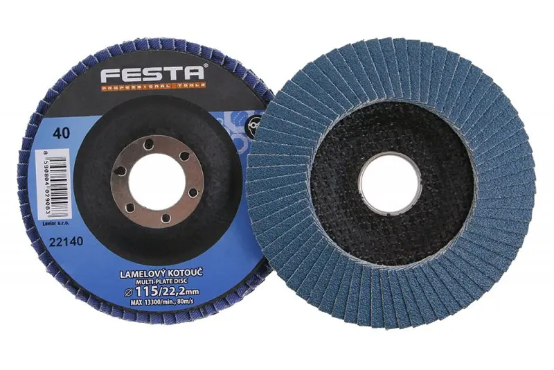 Lamelový kotouč 115mm hr.40 FESTA (L22140)