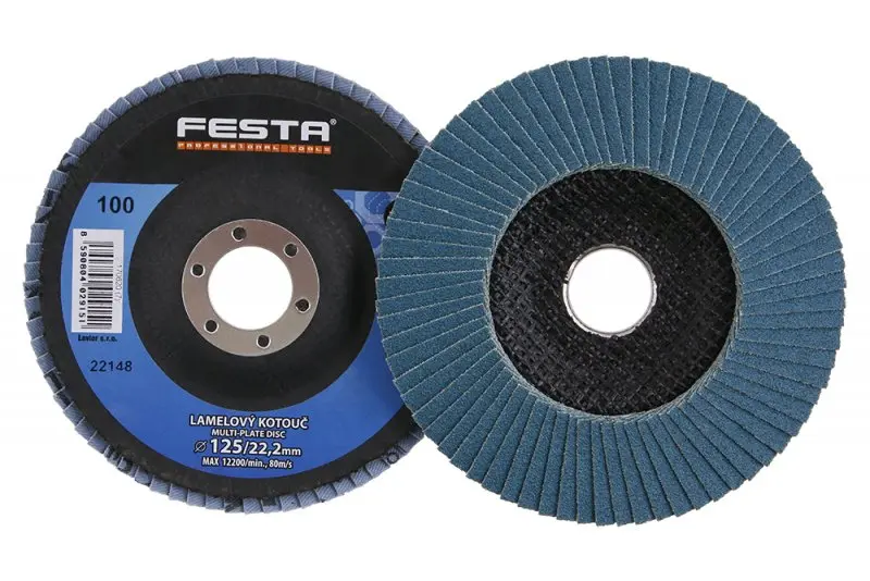 Lamelový kotouč 125mm hr.100 FESTA (L22148)