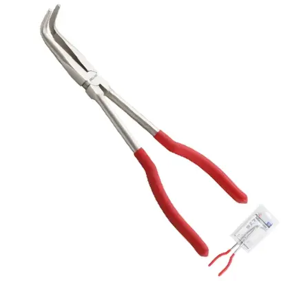 Telefónne kliešte Kraftmann 280 mm BGS100412, zahnuté 90°. Veľmi dlhé (BGS100412)