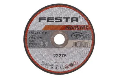 kotúč rezný kov 150x2.5x22.2 INDUSTR, FESTA 22275 (L22275)