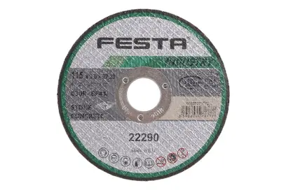 kotúč rezný kameň 115x3x22.2 INDUS(D, FESTA 22290 (L22290)