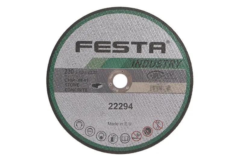 kotúč rezný kameň 230x3x22.2 INDUS(D, FESTA 22294 (L22294)