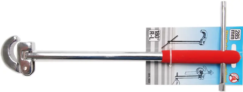 Hákový maticový klíč Kraftmann BGS100433, kloubová T-rukojeť (BGS100433)