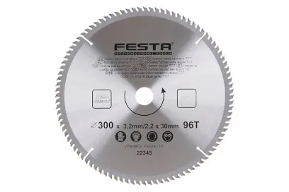 Pilový kotúč SK na drevo Festa TCT priemer 300 x 30 x 3,2 mm Z-96 WZ (L22345)