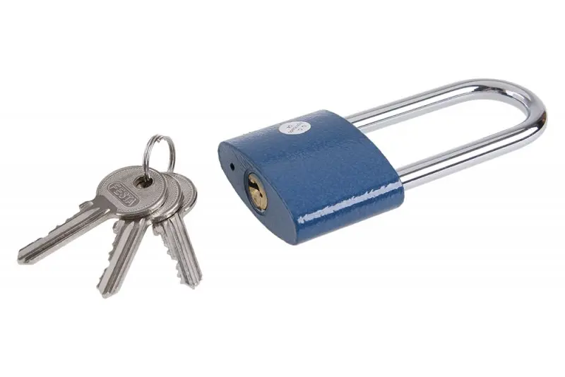 Visací zám.modrý FESTA 52mm prodloužený (L23215)