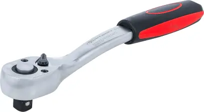 Přepínací ráčna Kraftmann 1/2" BGS100519 s vyhazovákem, vyhnutá (BGS100519)