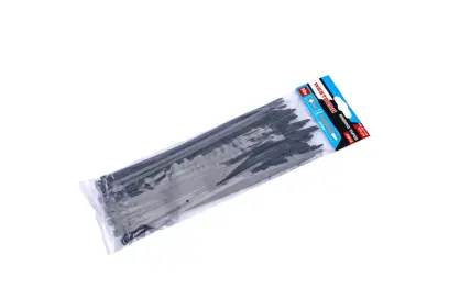 Viazacie pásky 250x4.8mm 50ks čierna, Levior 23818 (L23818)
