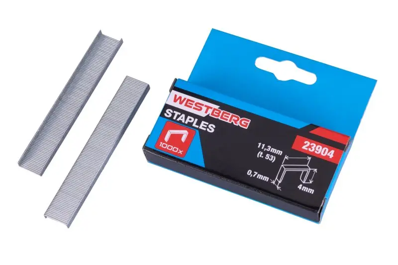 Spony 4mm 1000ks/box, Levior 23904 (L23904)